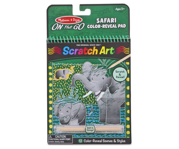 Szafari képkarc füzet - Melissa & Doug