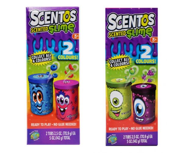 Scentos illatos slime 2db-os szett több változatban