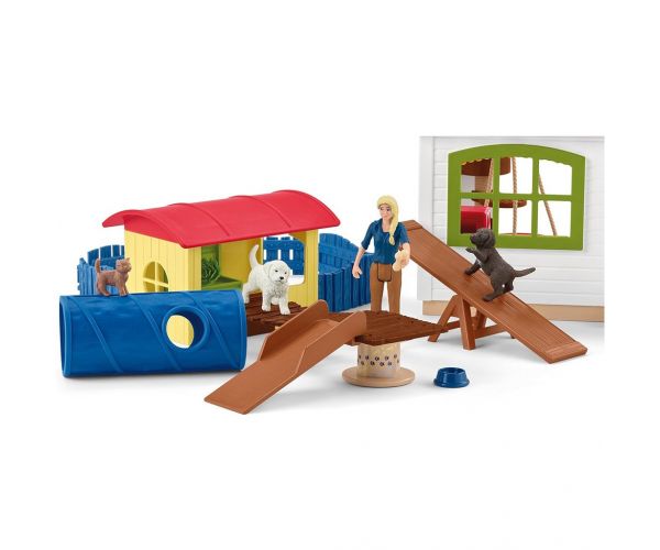 Schleich: Farm World - Kisállat hotel játékszett (42607)