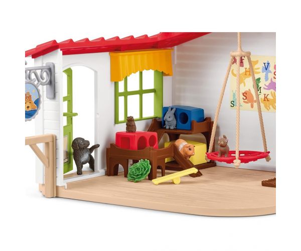 Schleich: Farm World - Kisállat hotel játékszett (42607)