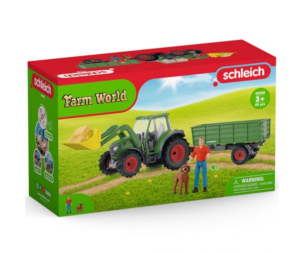 Schleich: Farm World - Traktor pótkocsival (42608)