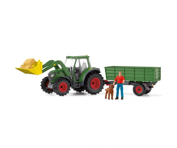 Schleich: Farm World - Traktor pótkocsival (42608)