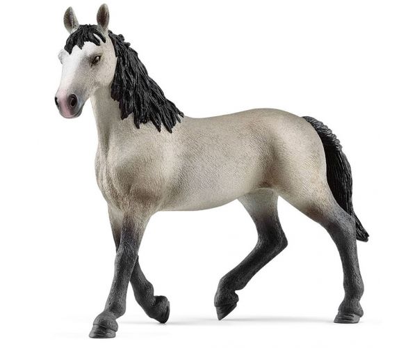 Schleich: Cseval de Selle francais hátasló kanca ló figura (13955)