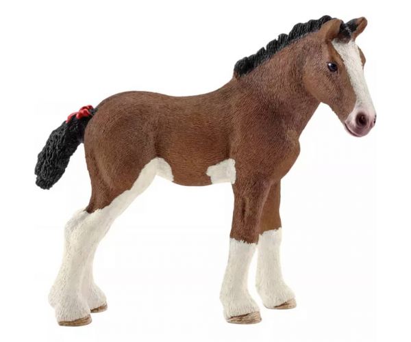 Schleich: Clydesdale csikó figura (13810)