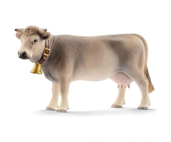 Schleich: Barna szarvasmarha tehén figura (13874)