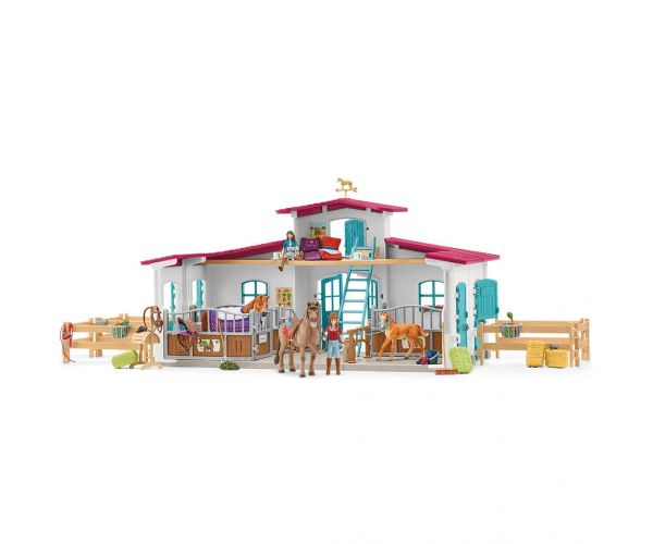 Schleich: Horse Club - Lovas központ játékszett (42567)