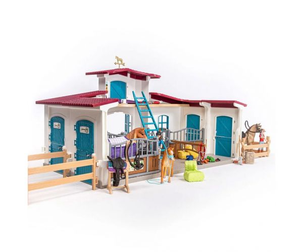 Schleich: Horse Club - Lovas központ játékszett (42567)