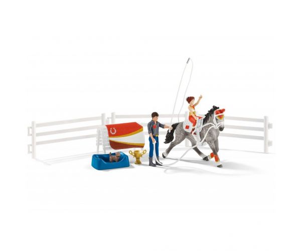 Schleich: Horse Club - Mia lovastorna játékszett (42443)