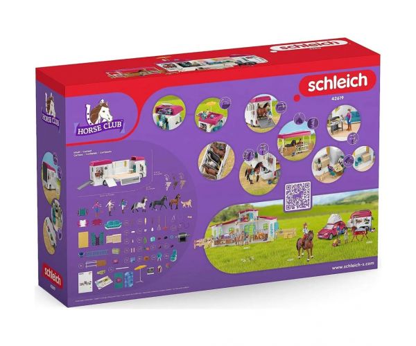 Schleich: Horse Club - Lószállító szett (42619)