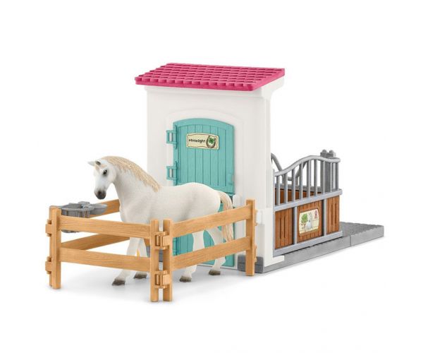 Schleich: Horse Club - Lóistálló játékszett (42569)