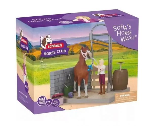 Schleich: Horse Club - Sofia lovas mosodája (42792)