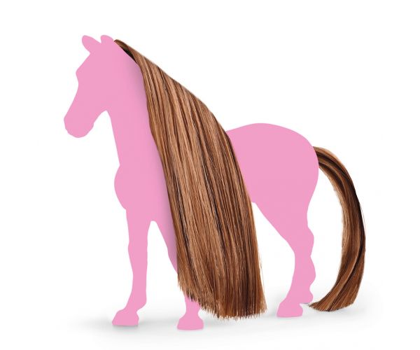 Schleich Horse Club: Sofia's Beauties - Csoki színű sörény és farok kiegészítő szett (42651)