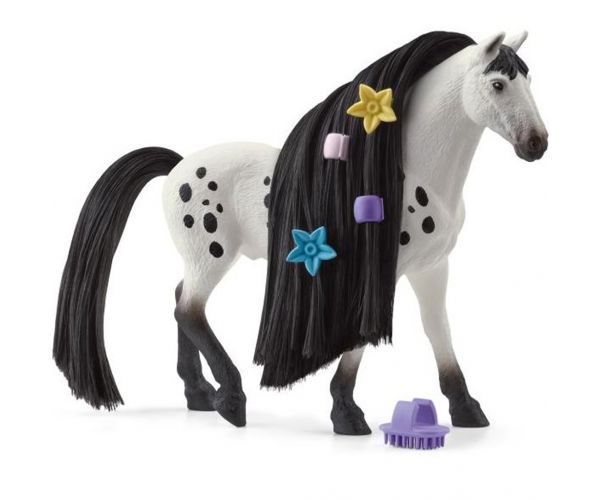 Schleich Horse Club: Sofia's Beauties - Knabstrupper csődör figura fésülhető sörénnyel (42622)