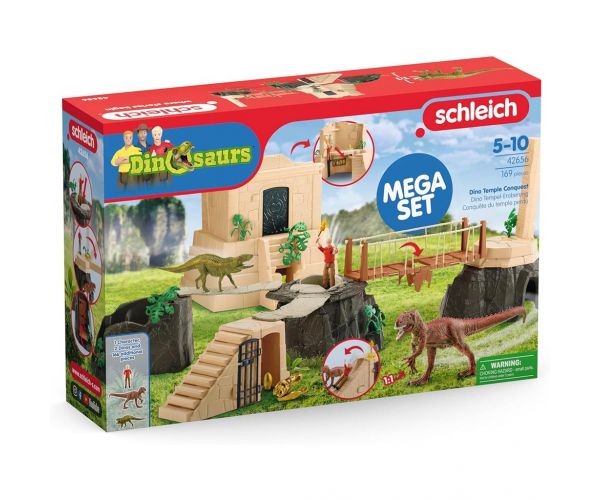 Schleich: Dínó Templom legyőzése szett (42656)