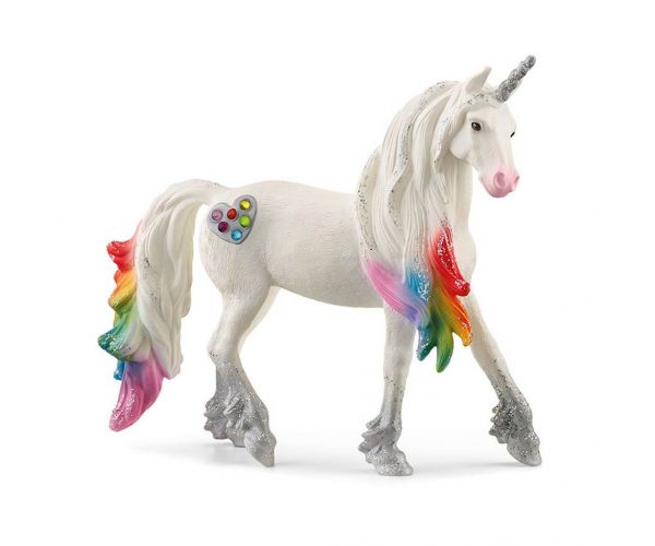 Schleich: Rainbow Love unikornis csődör figura (70725)