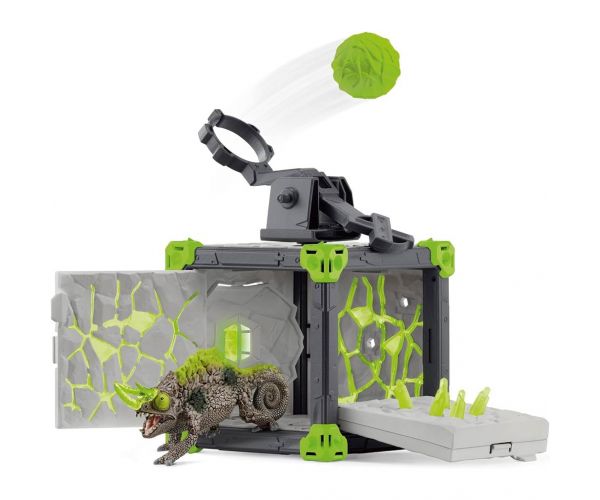 Schleich: Battlecave kő kameleon szett (42677)