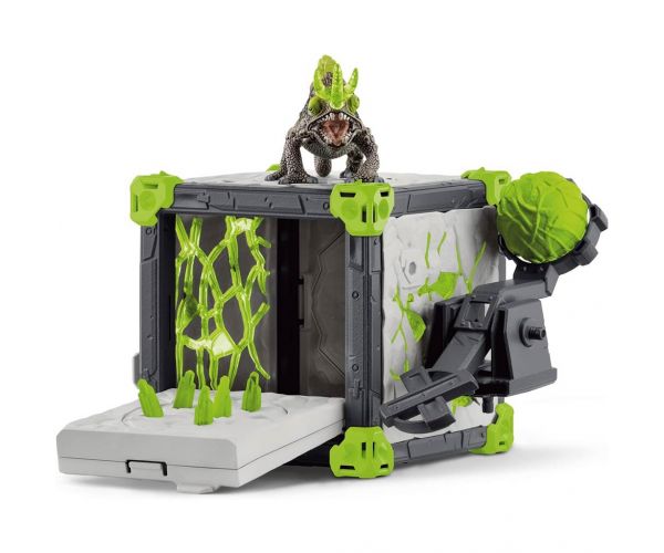 Schleich: Battlecave kő kameleon szett (42677)