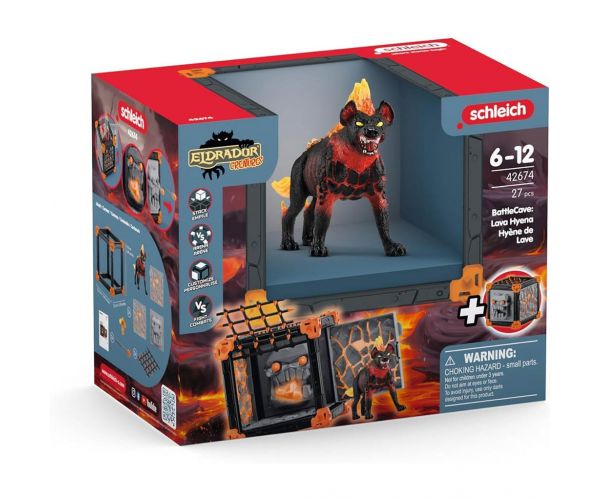 Schleich: Battlecave láva hiéna szett (42674)