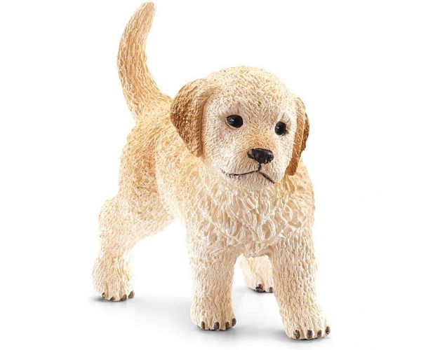 Schleich: Golden retriever kölyök kutya figura (16396)