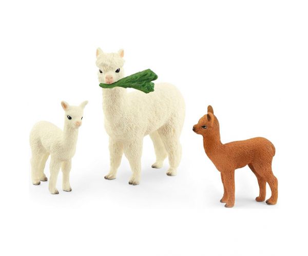 Schleich: Wild Life - Alpaka család figura szett (42544)