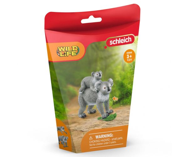 Schleich: Wild Life - Koala anyuka és kicsinye figura szett (42566)