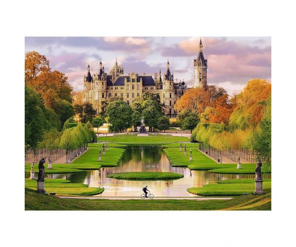Schwerin kastély, Németország 1000db-os prémium puzzle - Trefl