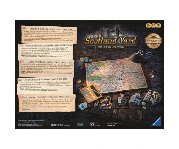 Scotland Yard társasjáték - Sherlock Holmes kiadás - Ravensburger