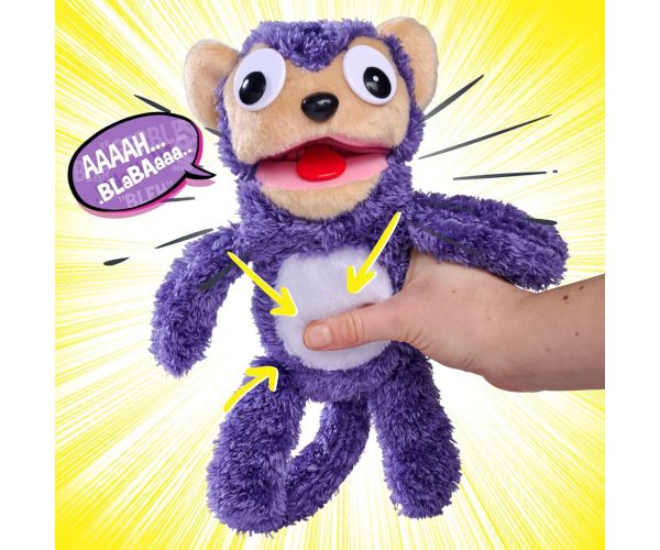 ScreamerZ: Sikítozó majom plüssfigura 30 cm - Simba Toys
