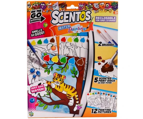 Scentos Varázslatos kifestő, Dzsungel, 12 db-os