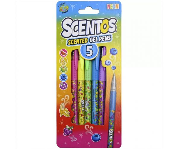 Scentos Illatos zseléstoll, 5 db-os - neon színek