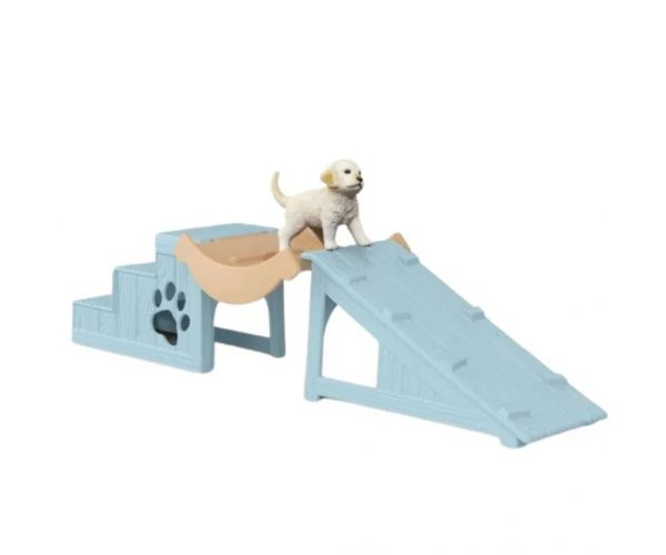 Schleich: Farm World Kiskutyák játszóház játékszett (42763)