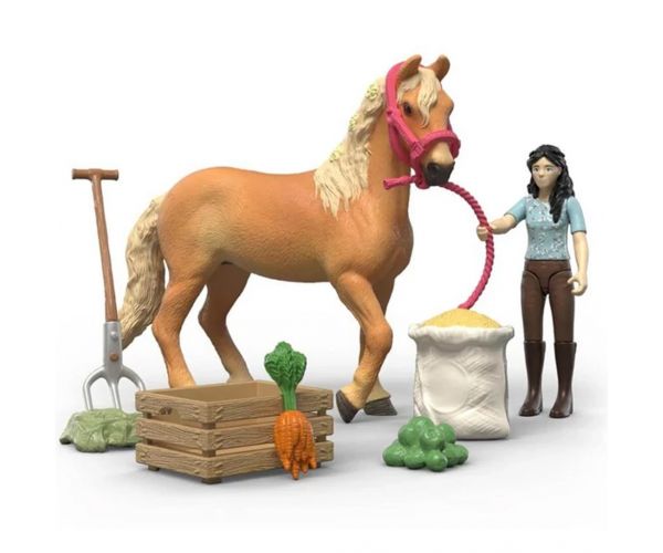 Schleich: Horse Club Emily lóápolási szettje (42797)