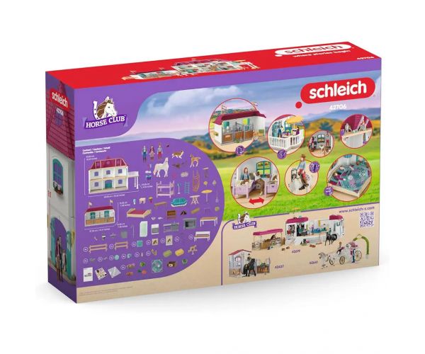 Schleich: Horse Club - Lakeside Lovarda játékszett (42706)