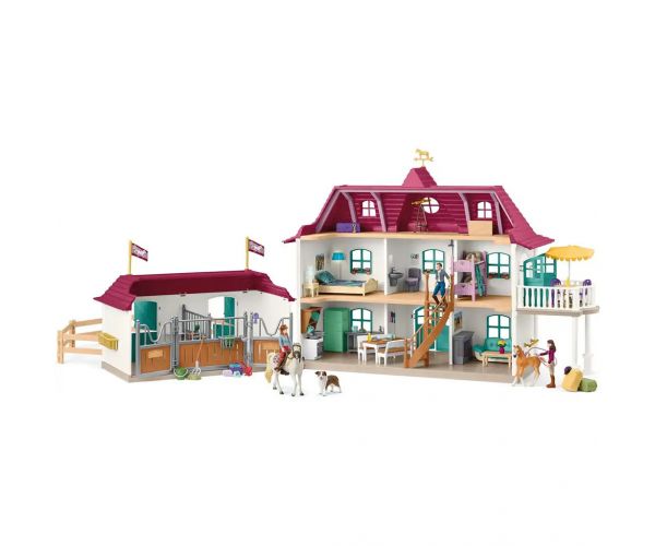 Schleich: Horse Club - Lakeside Lovarda játékszett (42706)