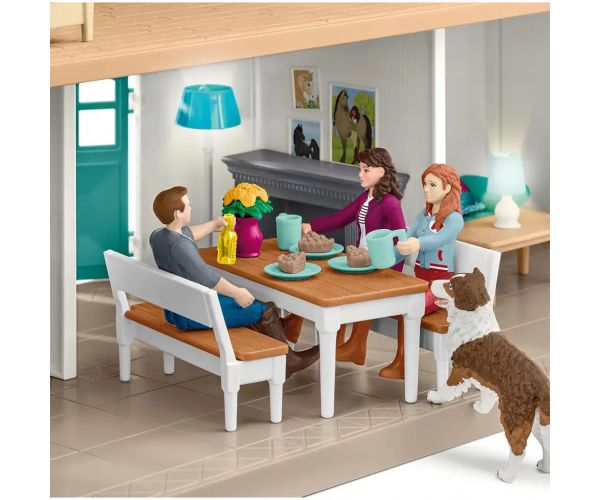 Schleich: Horse Club - Lakeside Lovarda játékszett (42706)