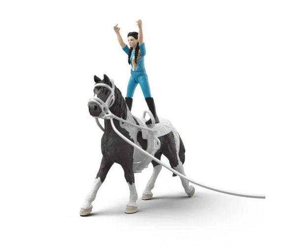 Schleich: Horse Club Kim lovaglóedzése játékszett (42799)