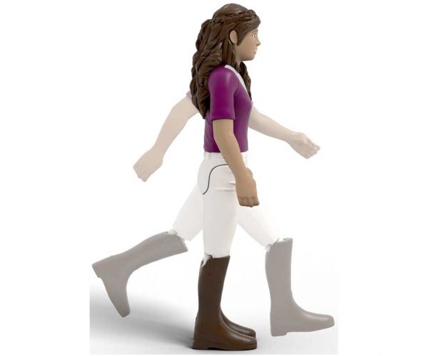 Schleich Horse Club: Lisa versenyedzése játékszett (42776)