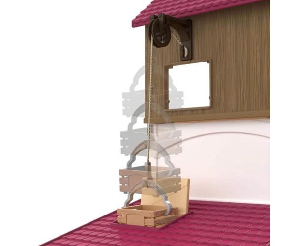 Schleich: Horse Club Tóparti villa és lovarda (42785)