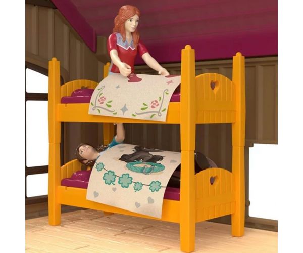 Schleich: Horse Club Tóparti villa és lovarda (42785)