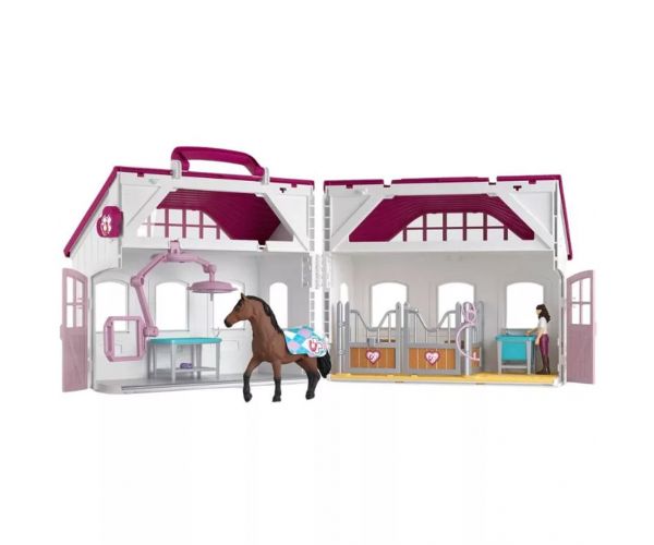 Schleich: Horse Club Vidám Lókórház játékszett (42787)