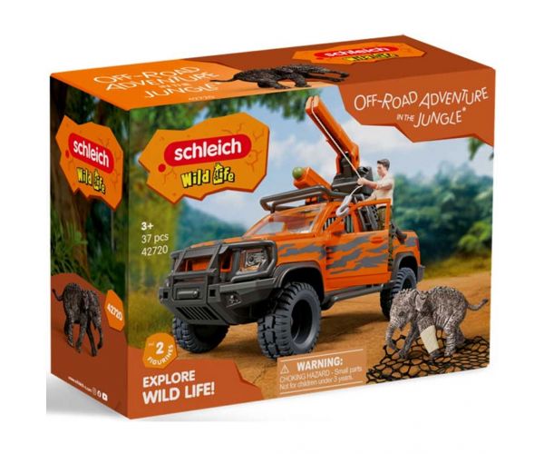 Schleich: Wild Life Terepjaró kaland játékszett (42720)