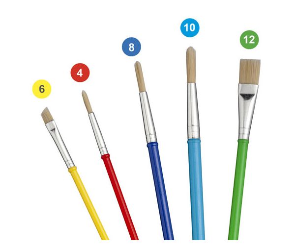 School Brush ecset szett 5db-os - Carioca