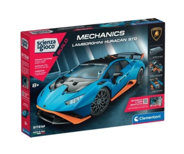 Science&Play: Lamborghini Huracan összeszerelhető sportautó - Clementoni