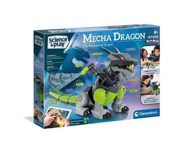 Science & Play: Mechanikus robot sárkány - Clementoni