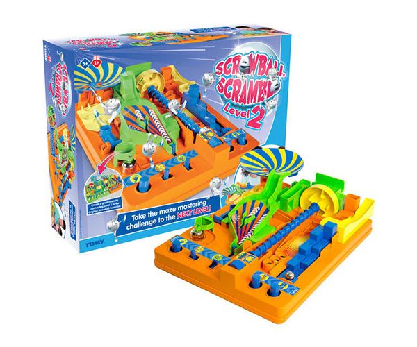 Screwball Scramble: Dilis golyófutam Level 2 ügyességi társasjáték