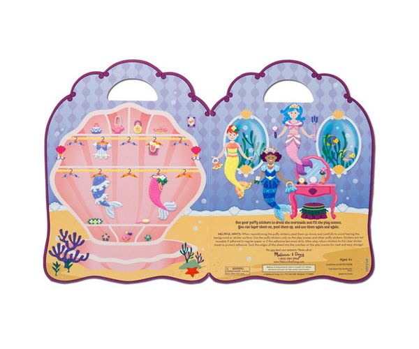 Hableány pufi matrica készlet - Melissa & Doug