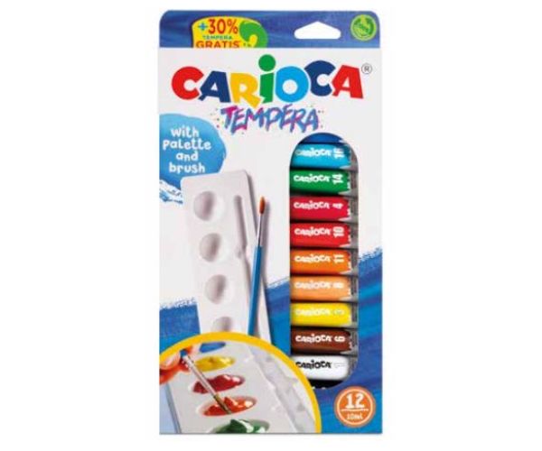 Tubusos tempera készlet 12x10ml - Carioca