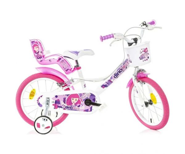 Sfera Fairy fehér bicikli 16-os méretben - Dino Bikes kerékpár