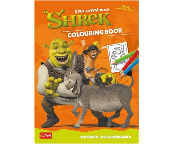 Shrek kifestőkönyv - Trefl