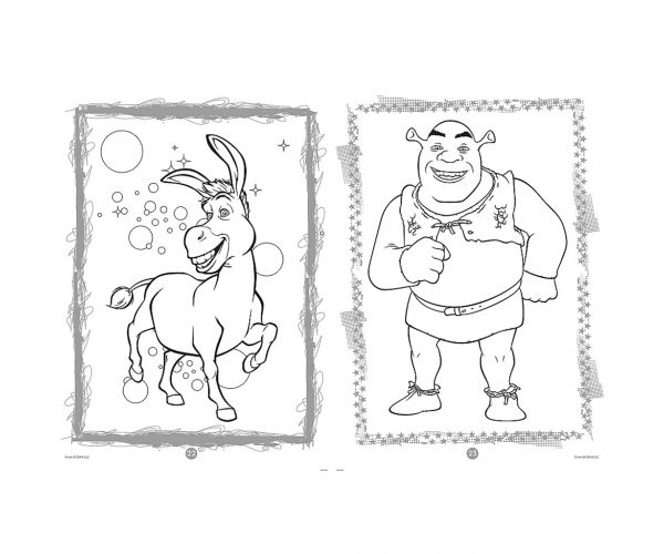 Shrek kifestőkönyv - Trefl
